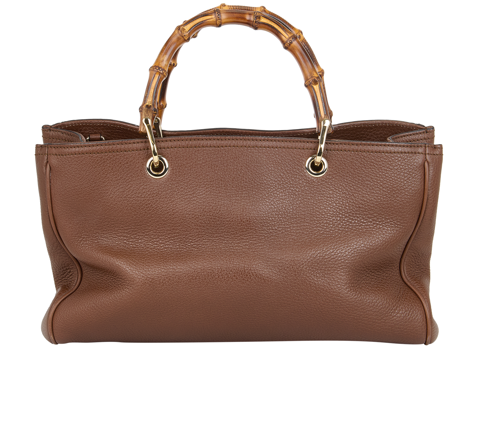 Bamboo Shopper, &pound;650, Handbags, Tan, Leather, Back view